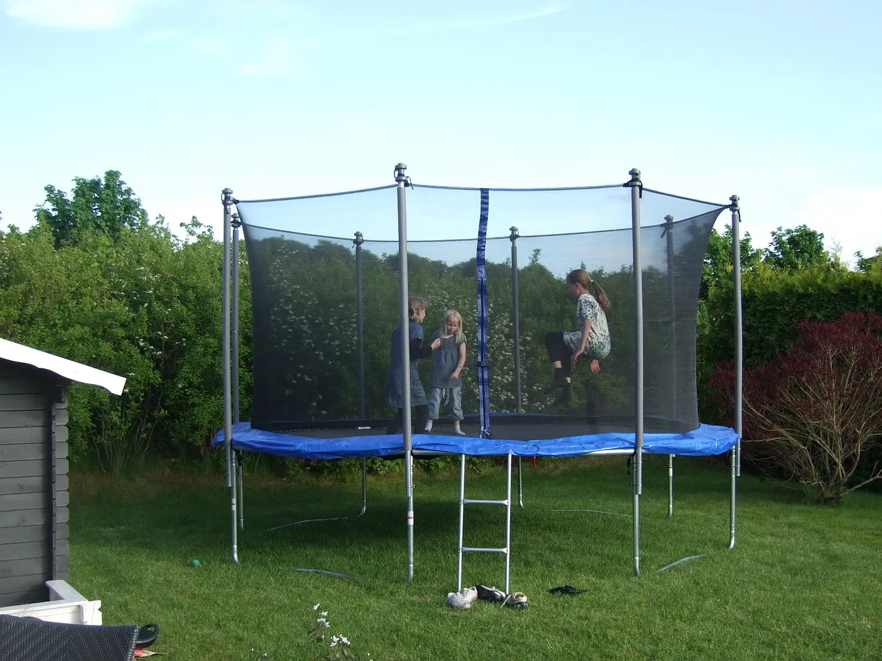 Ein Trampolin 4m für die ganze Familie!